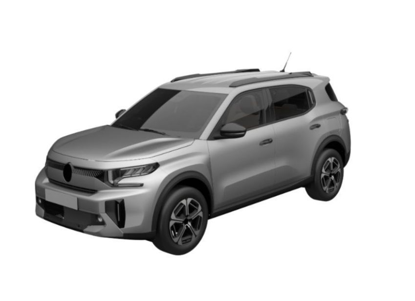 Citroën Aircross aparece em registros do INPI • INPI/Reprodução
