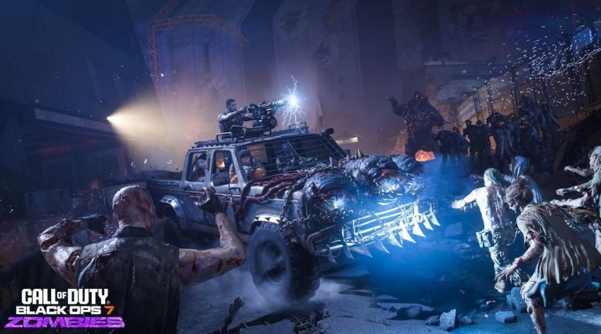 O modo Zumbis foi introduzido em Call of Duty: World at War, em 2008, com o mapa Nacht der Untoten (Noite dos Mortos-Vivos) • Call of Duty
