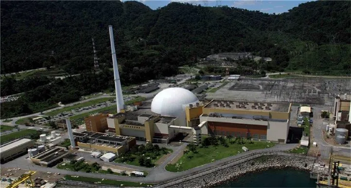 Usina Nuclear de Angra 2 tem potência de 1.350 megawatts, capaz de abastecer 4 milhões de habitantes.