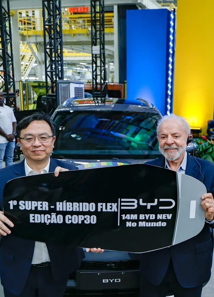 Imagem ilustrativa da imagem BYD inaugura maior fábrica da América Latina em Camaçari