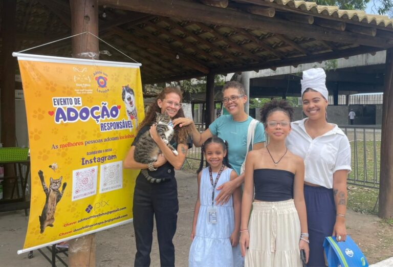 Gato encontra novo lar e se torna suporte emocional contra fibromialgia