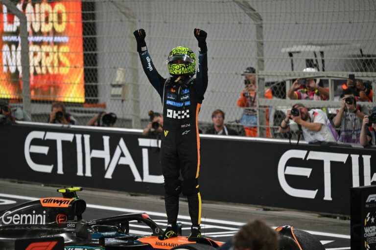 Lando Norris desbanca Verstappen e é o novo campeão da Fórmula 1