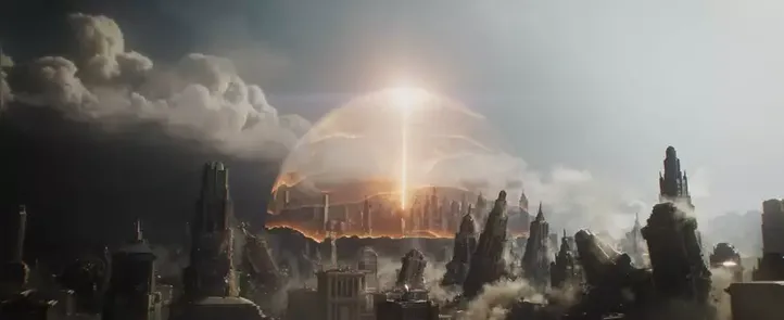 Cena do trailer de Supergirl