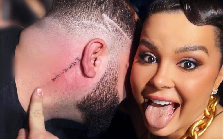 Cantora se choca ao ver tatuagem de fã com seu nome: “Pago pra tirar”
