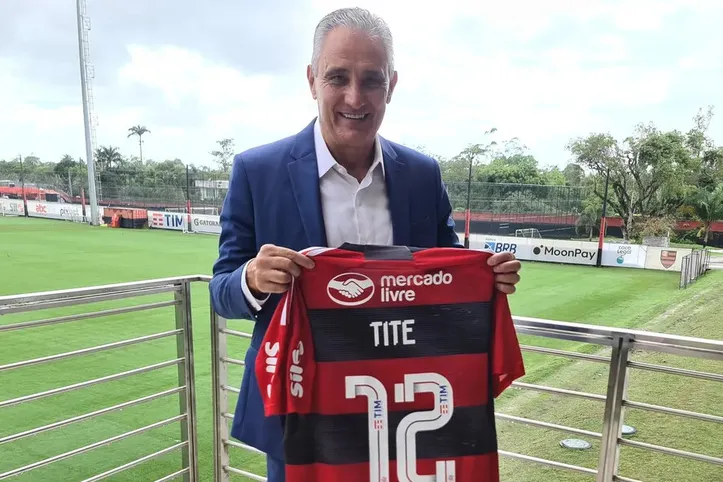 Imagem ilustrativa da imagem Tite é novo técnico do Cruzeiro para 2026