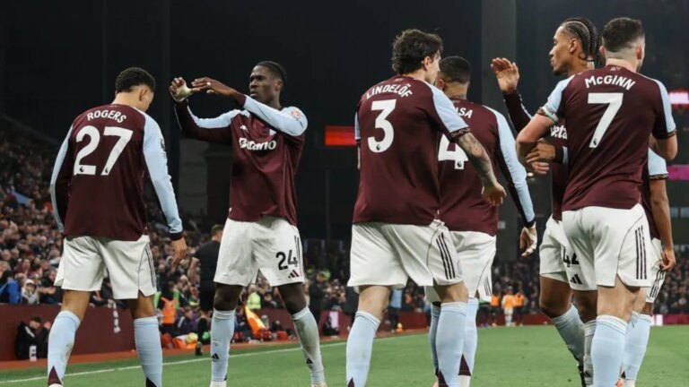 Aston Villa entra no Natal embalado e desafia favoritos na Premier League