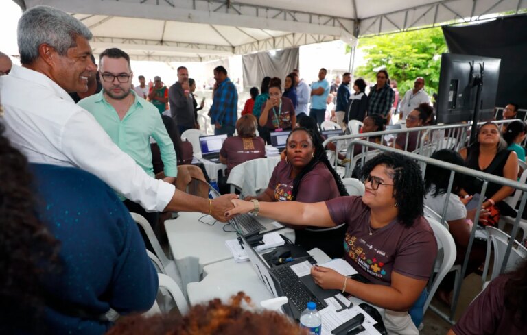 Vitória da Conquista ultrapassa três mil atendimentos na Feira Saúde Mais Perto durante a 2ª Marcha Quilombola.
