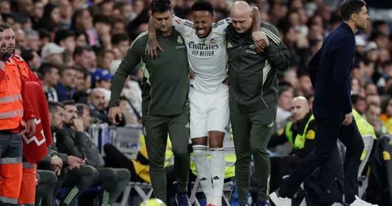 Militão sofre nova lesão no Real Madrid e vira problema para Seleção