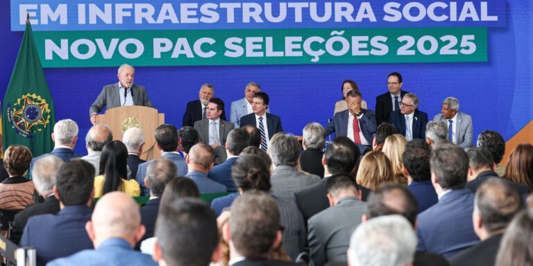 Novo PAC: 70,8% dos R$ 1,3 trilhão já foram executados