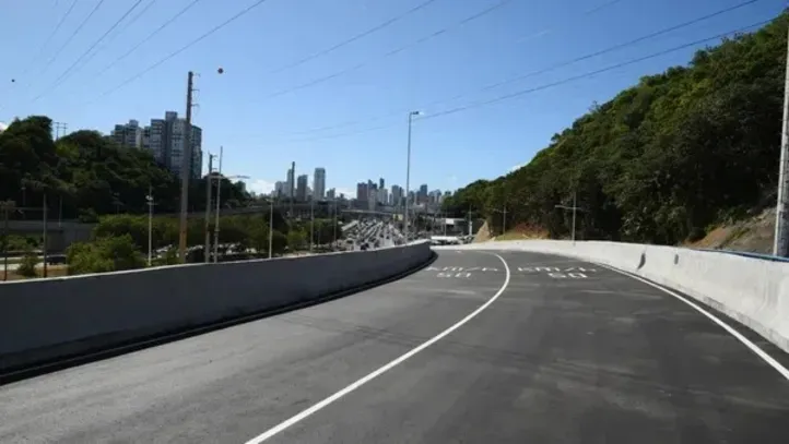 Imagem ilustrativa da imagem Salvador ganha novo viaduto que liga a ACM ao Acesso Norte