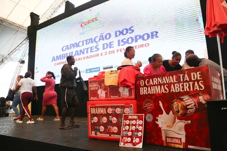 SALVADOR/POLÍTICA/PORTAIS E IMPRESSO
Semob promove treinamento de Carnaval para ambulantes credenciados. Ação ocorrerá na Arena A TARDE.
Na foto:kits que serão entregues aos ambulantes
Foto:Denisse Salazar/AG.A TARDE
Data:28/01/2026
