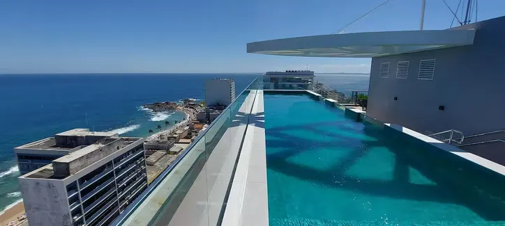 Apartamento na Barra, bairro do circuito do carnaval de Salvador