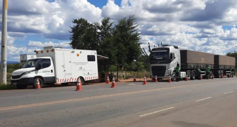 Balanças móveis de pesagem começam a operar em 10 municípios nesta quinta-feira (15)