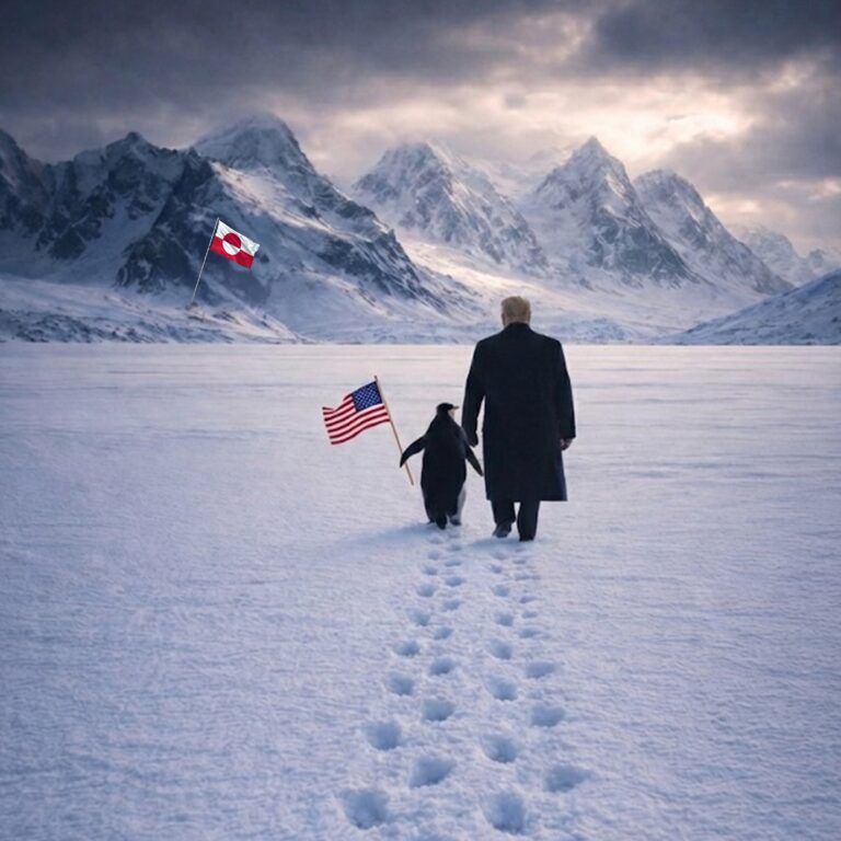 Casa Branca faz postagem de Trump com pinguim e vira chacota