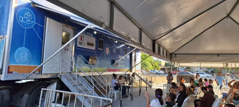 SAC Móvel inicia roteiro pelo interior da Bahia e amplia emissão da nova Carteira de Identidade.