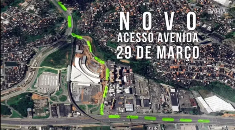 Nova rota de acesso da BR-324 à Avenida 29 de Março é liberada em Salvador – Acorda Cidade