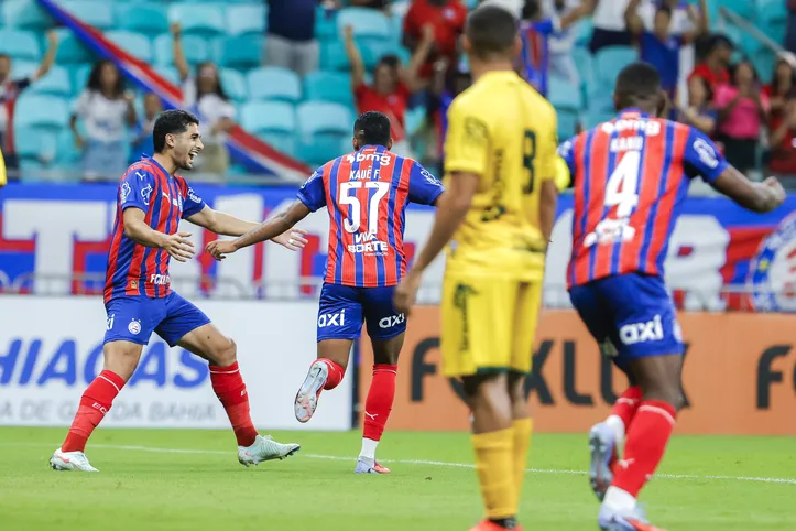 Gol de Kauê Furquim contra o Porto no Baianão