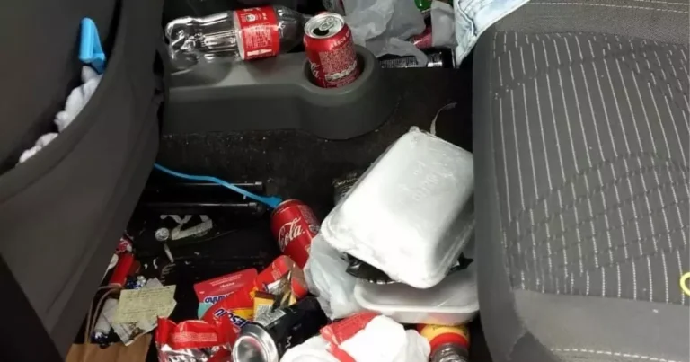 Lixo dentro do carro pode render multa de mais de R$ 2 mil e até prisão