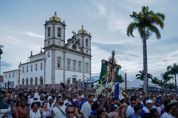 Festejos em frente à Igreja do Senhor do Bonfim

Foto: Uendel Galter/Ag. A TARDE 

Data: 18/01/26