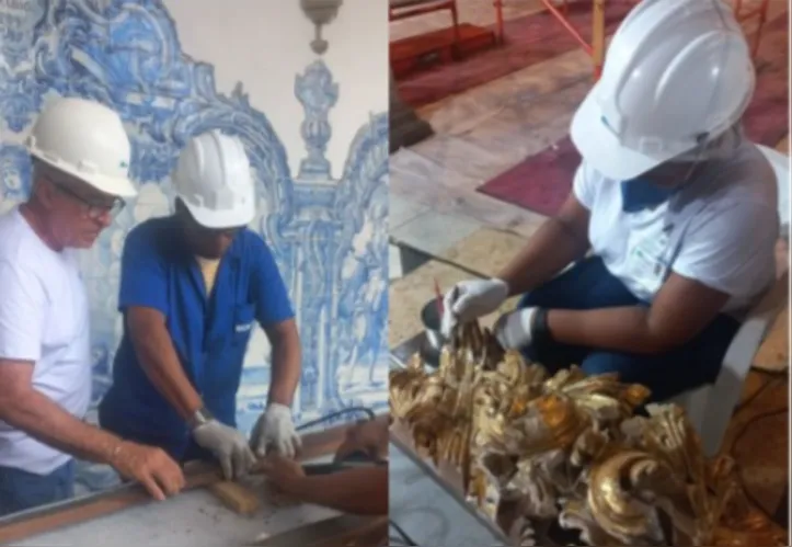 Imagem ilustrativa da imagem Desabamento da Igreja de Ouro completa um ano; veja como está situação