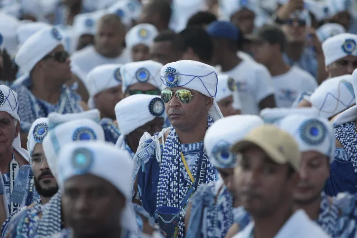Desfile do bloco Filhos de Gandhy.