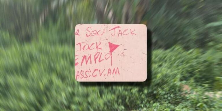 mensagem atribuída ao CV é achada ao lado de corpo