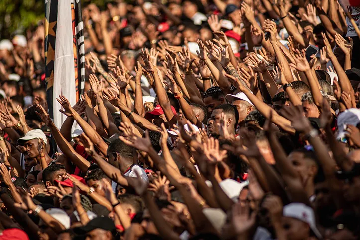 Torcida do Vitória no Barradão