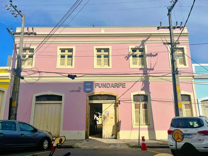 Fachada da Fundarpe foi utilizada para compor o filme