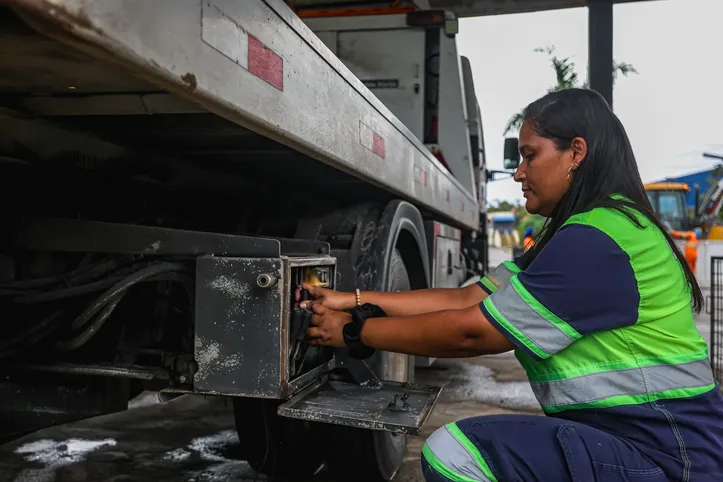 Para ela, não tem tempo ruim