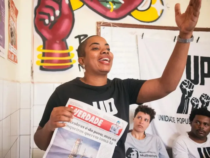 Eslane Paixão é presidente do diretório estadual da UP na Bahia e candidata à Prefeitura de Salvador em 2024.