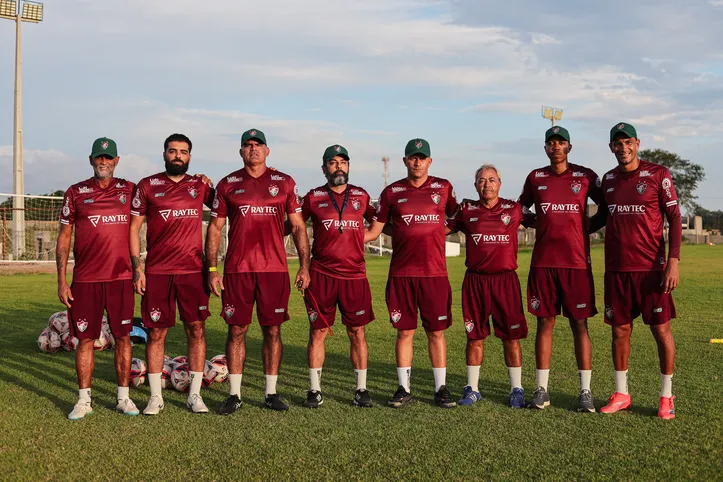 Comissão técnica do Fluminense de Feira