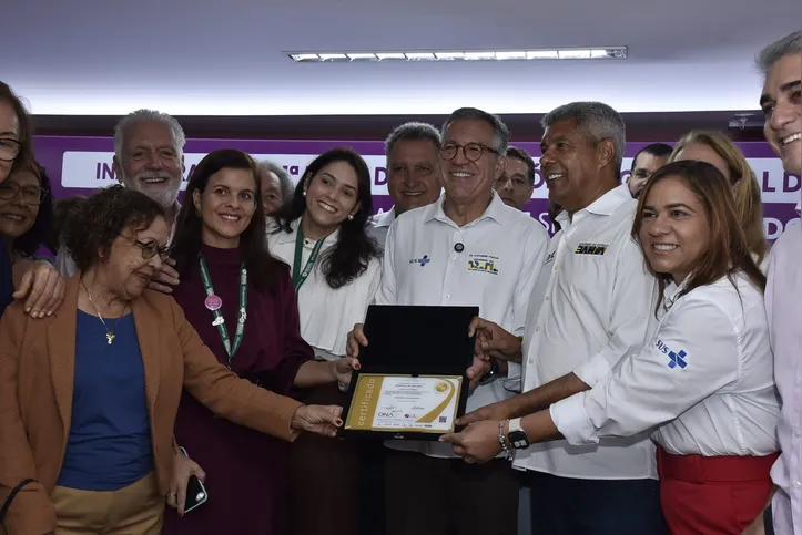 Cerimônia de entrega da primeira etapa do ambulatório do Hospital da Mulher