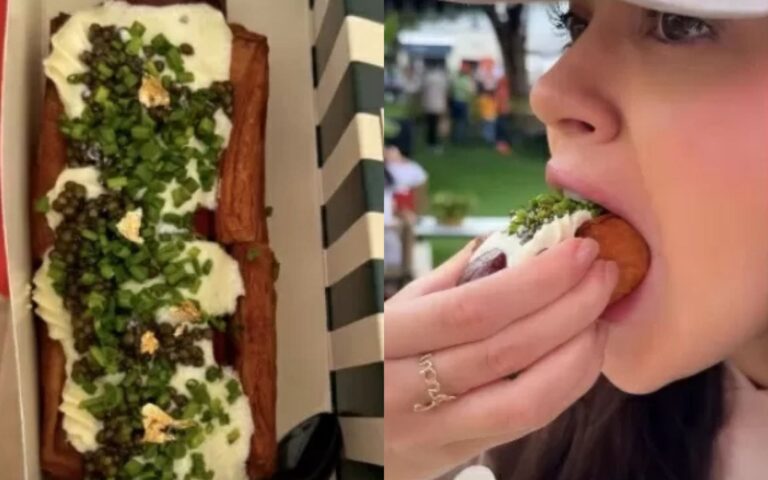 Influenciadora paga R$ 500 em hot dog durante viagem