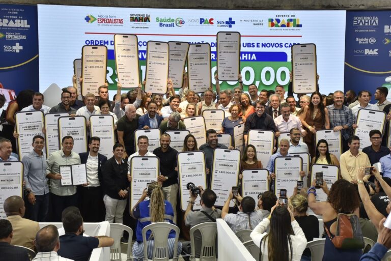 Bahia recebe R$ 146 milhões em investimentos para saúde