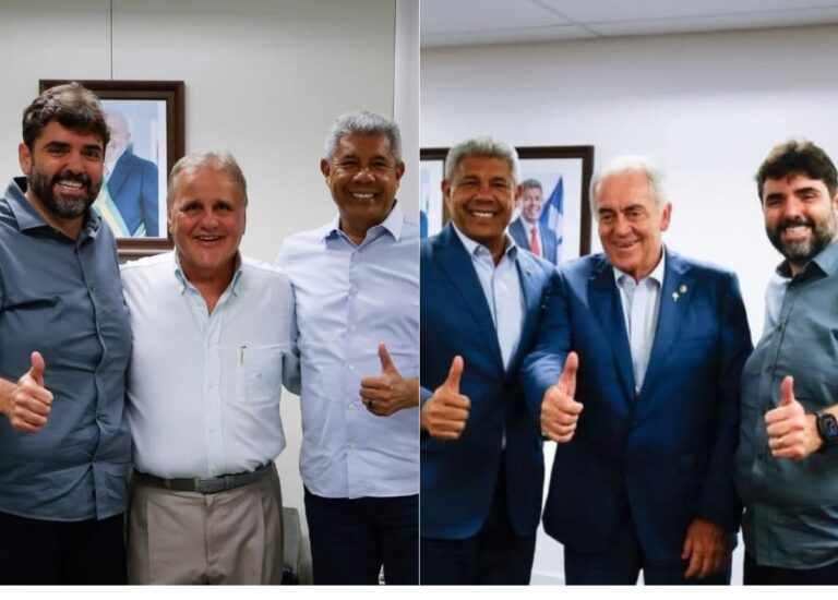 Reunião de Jerônimo com Geddel e Otto pode ter encaminhado definição da chapa governista