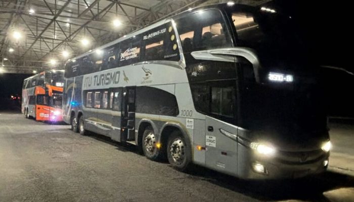 Ônibus com 125 argentinos é detido por entrada ilegal no