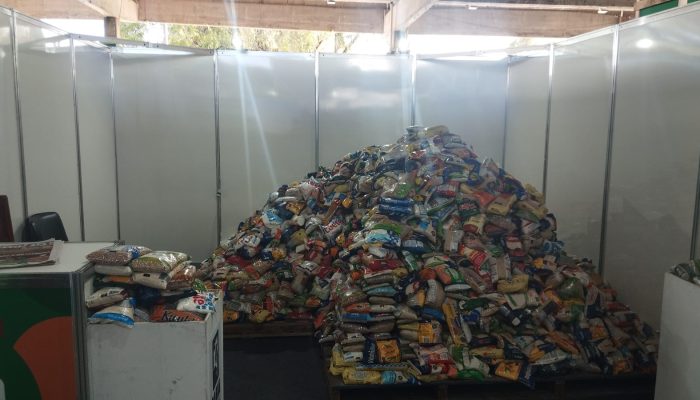 Parceria Seagri e Grupo A TARDE rende toneladas de alimentos