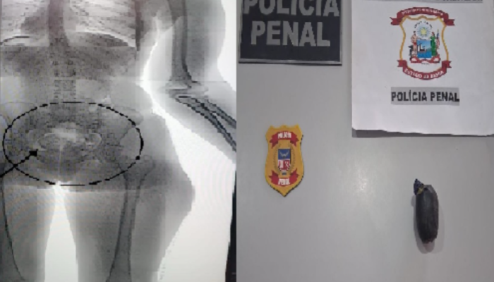 Mulher é presa ao tentar entrar com drogas em presídio