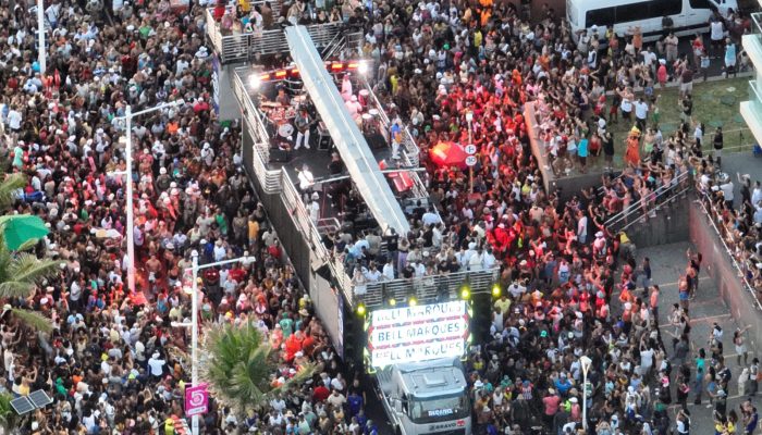 Reconhecimento facial captura dois foragidos durante evento na Barra