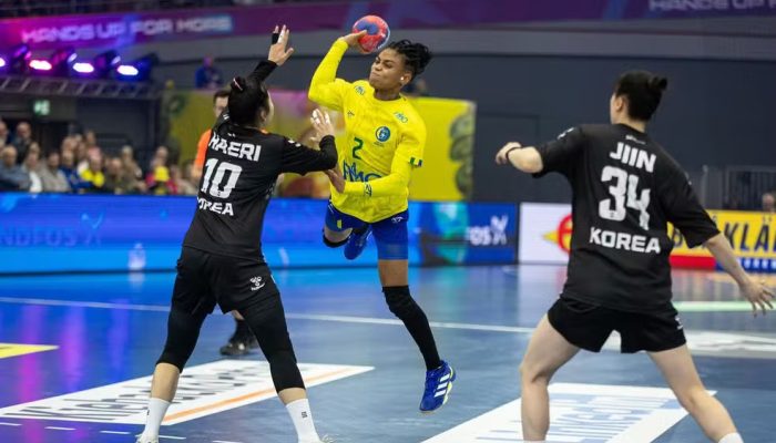 Brasil vence mais uma no Mundial de Handebol e fica