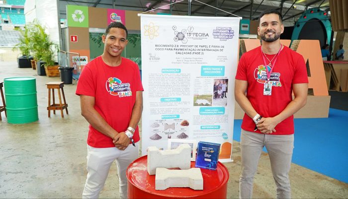 Calçadas sustentáveis marcam encontro estudantil em Salvador