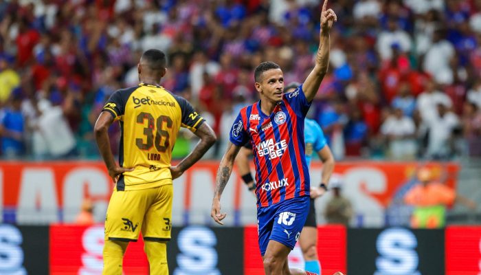 Com gol de Juba, Bahia domina o Sport e mantém