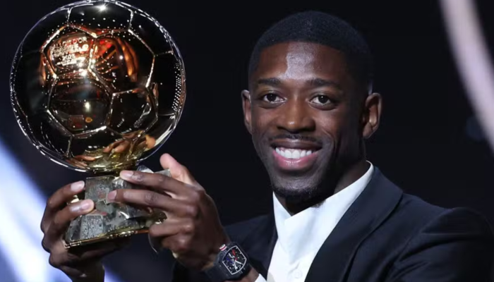 Dembelé é eleito melhor jogador do mundo pelo Fifa The