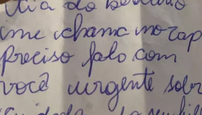Mãe recebe bilhete em mamadeira e expõe violência contra filho