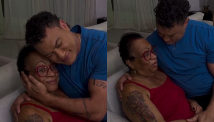 Popó lamenta ao anunciar a morte da mãe: "Meu eterno