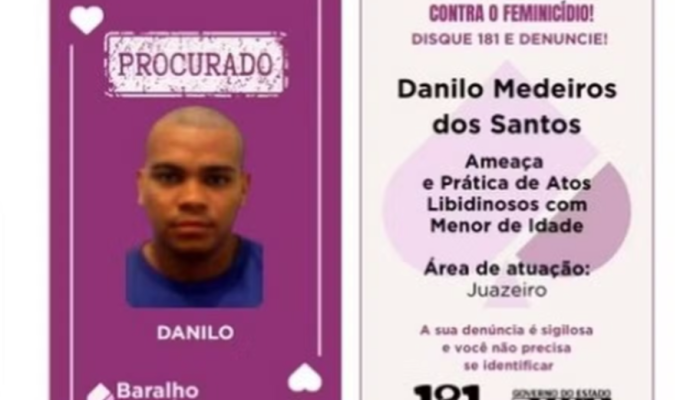 Primeiro foragido do 'Baralho Lilás' é preso na Bahia