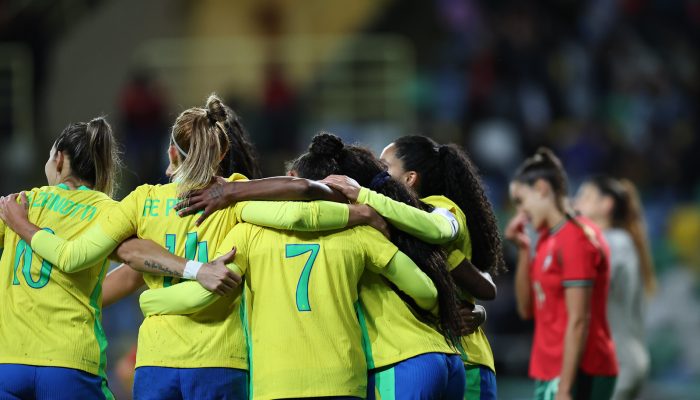 Seleção Feminina atropela Portugal com goleada em amistoso