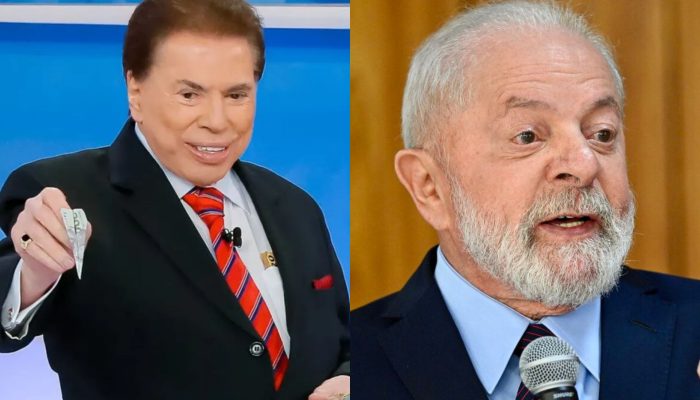 Silvio Santos chorou com discurso de Lula durante programa ao