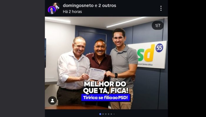 Tiririca segue Kassab e se reposiciona para eleições no PSD