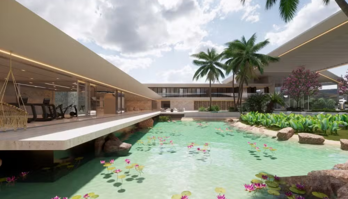 casa luxuosa no condomínio de Virginia chama atenção